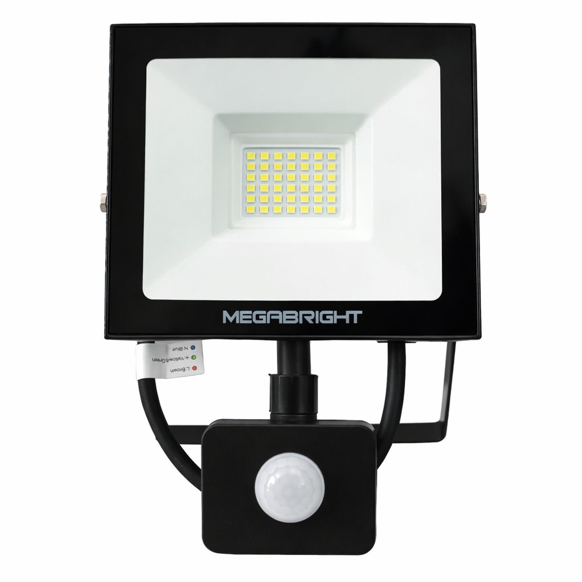 MEGABRIGHT - Proyector LED 30W Telco Flat Pro 2700K Con SENSOR
