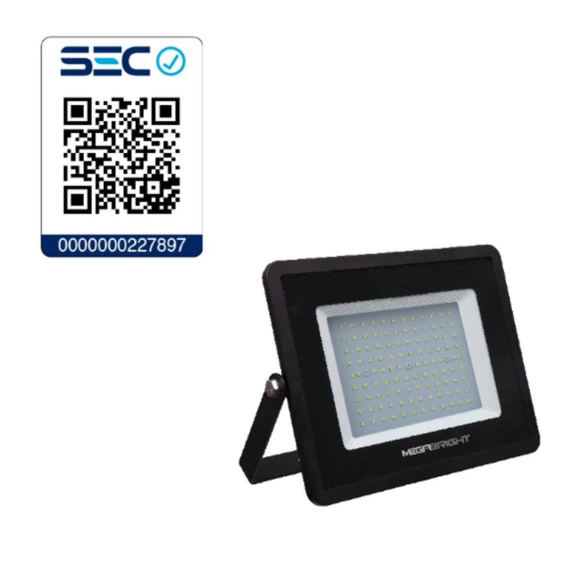 MEGABRIGHT - Proyector LED 100W Telco Flat Pro 2700K
