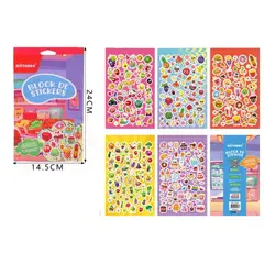 GENERICO - Block de Stickers Frutas 14x24cm