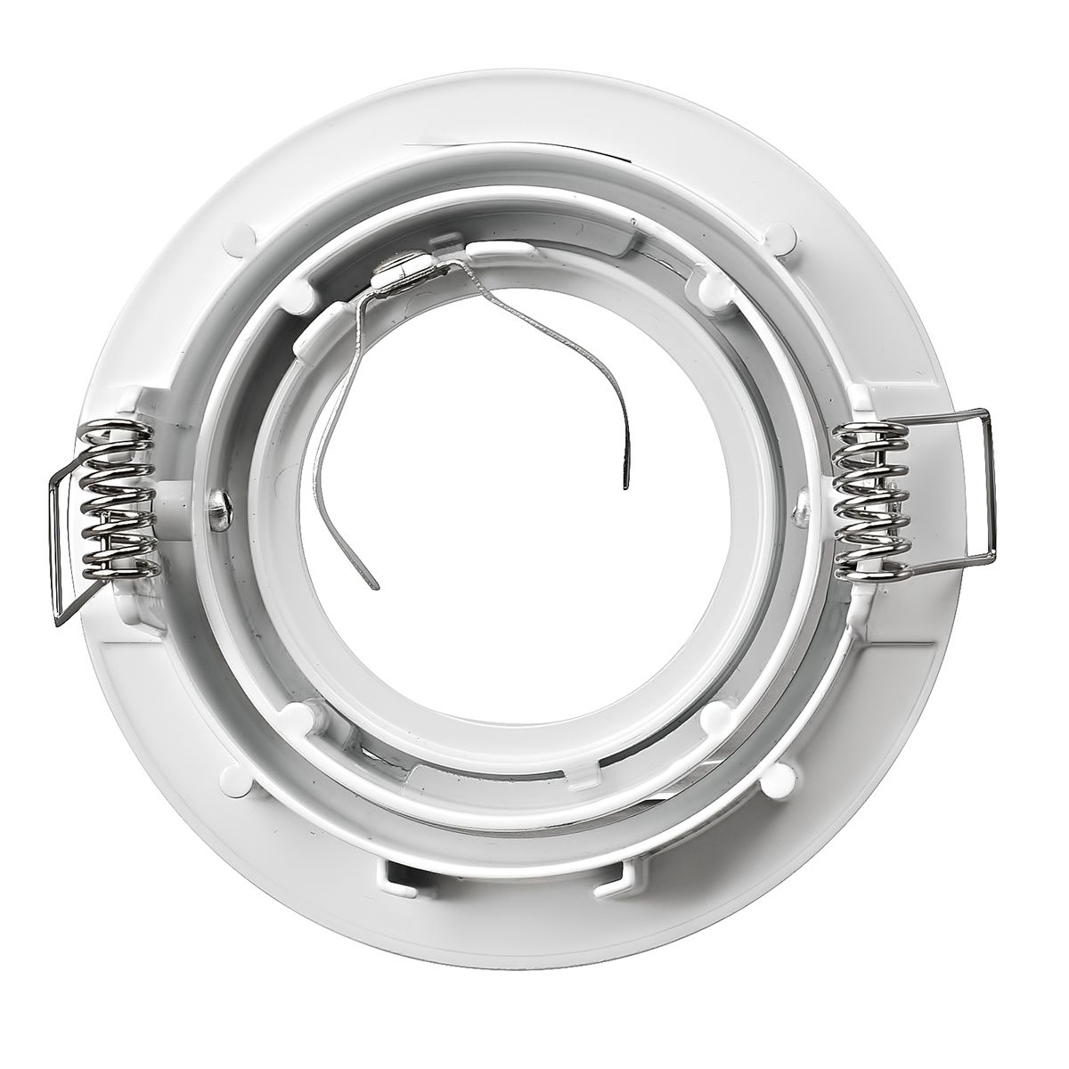 MEGABRIGHT - Foco Embutido INLAY Basculante GU-10 Blanco D229