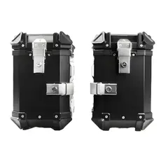 GENERICO - Maleta Top Case Superior Moto Motocicleta 38lt Xseries Negra