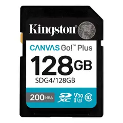 KINGSTON - Memoria Sd Canvas Go Plus 128gb
