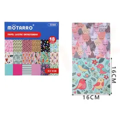 GENERICO - Papel Lustre Entretenido 16x16Cm