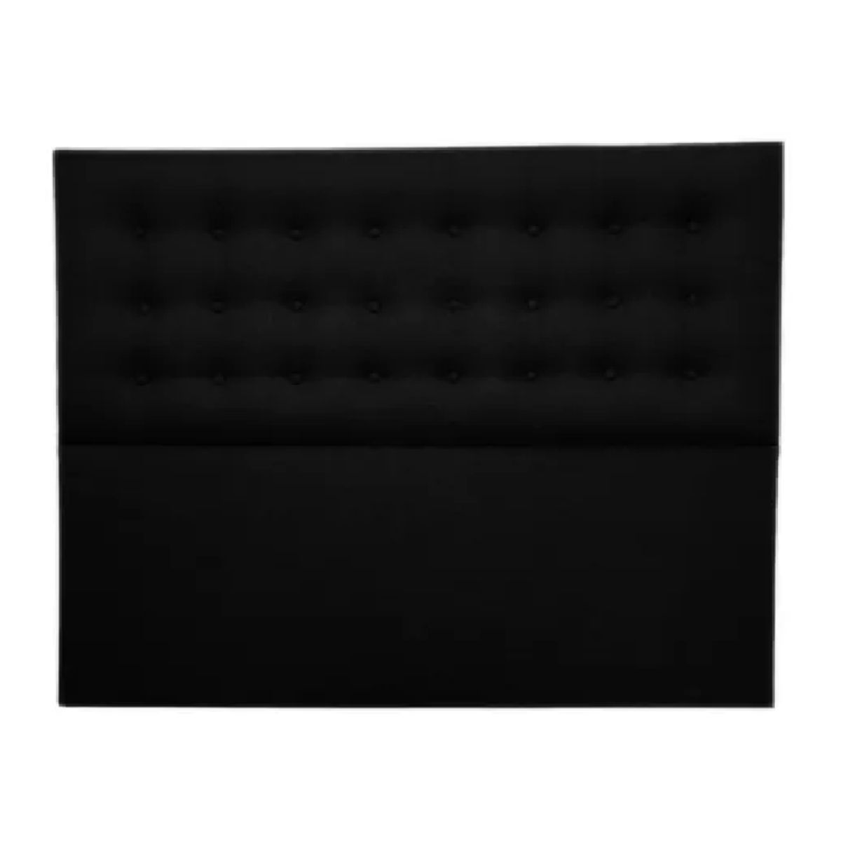 GENERICO - Respaldo Botone al piso  1.0 Plaza Negro