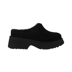 BAMERS - Zuecos Mujer Cuero Luisiana Negro