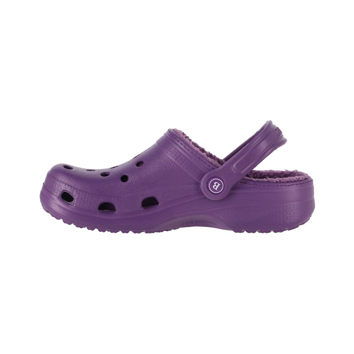 BAMERS - Zuecos Mujer Chiporro Morado Bamers