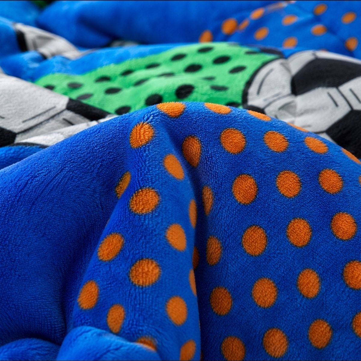 GENERICO - Cubrecama de Invierno Plush con Chiporro 1.5 Plazas Azul TFYH46