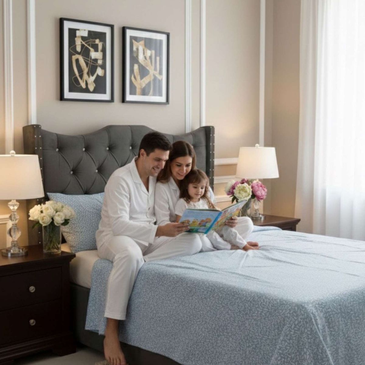 GENERICO - Cubrecama nórdico Delgado Colección Confort Familiar King