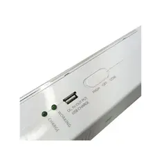 POWERLAB - Lámpara Luz De Emergencia 160 Led 7261