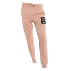 KAPPA - Pantalones Mujer Logo Leg Coral