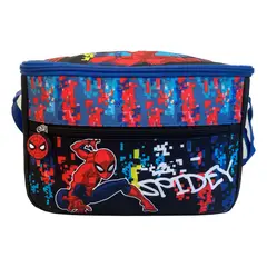 MARVEL - Lonchera Infantil Cuadrada Spider-Man