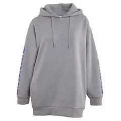KAPPA - Poleron Largo De Mujer Hoodie K Gris