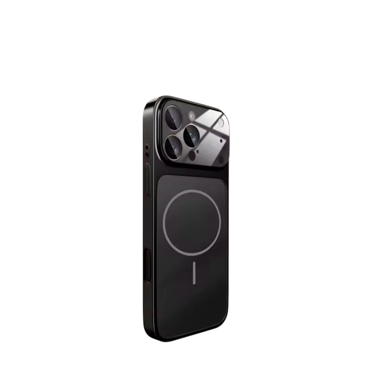GENERICO - carcasa para iphone 16pro max convierte a 17pro max magnetica black