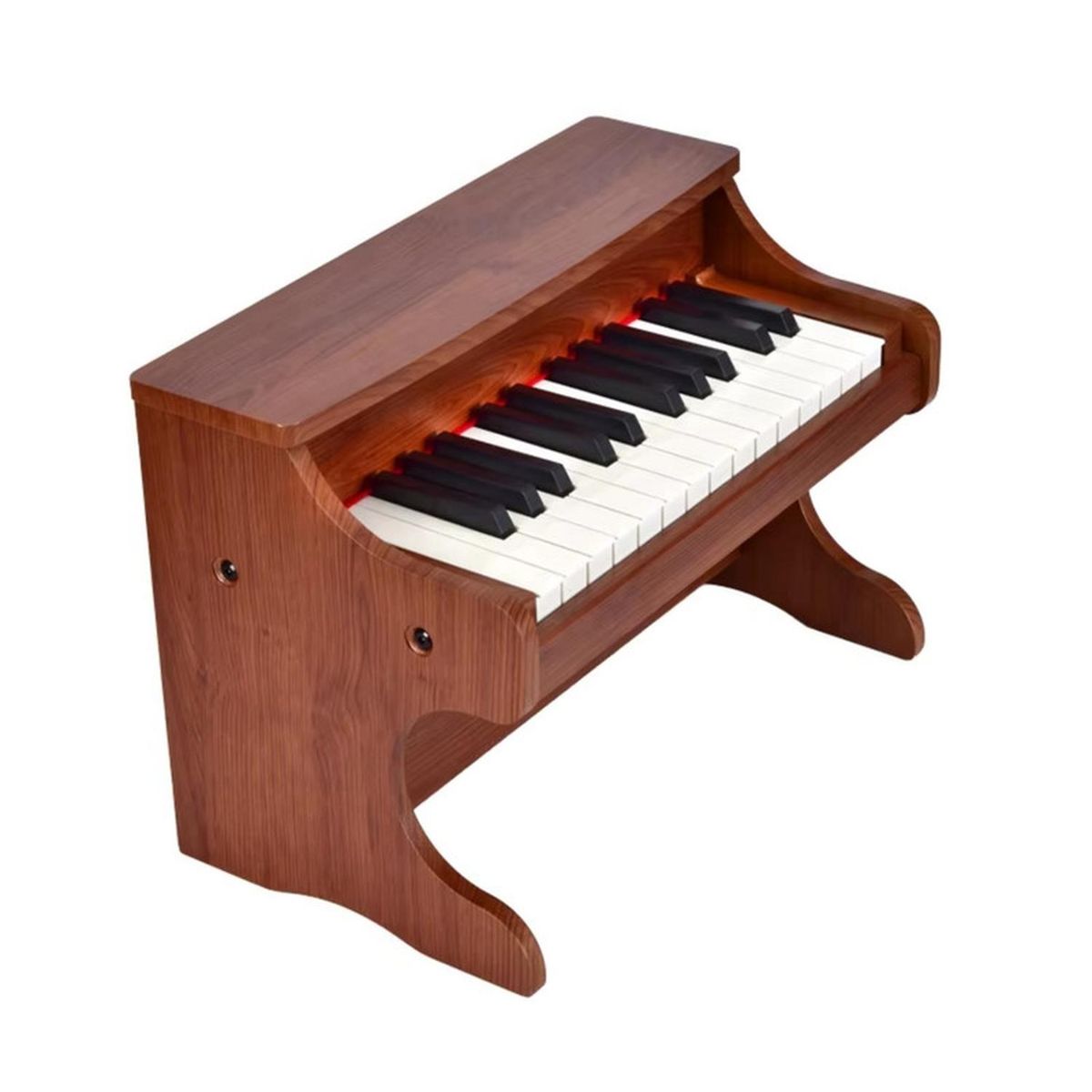 KIVARA - Piano Infantil Madera Juguete Musical 25 Teclas
