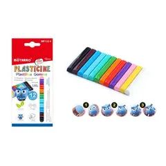 GENERICO - Plasticina 160G 12pcs