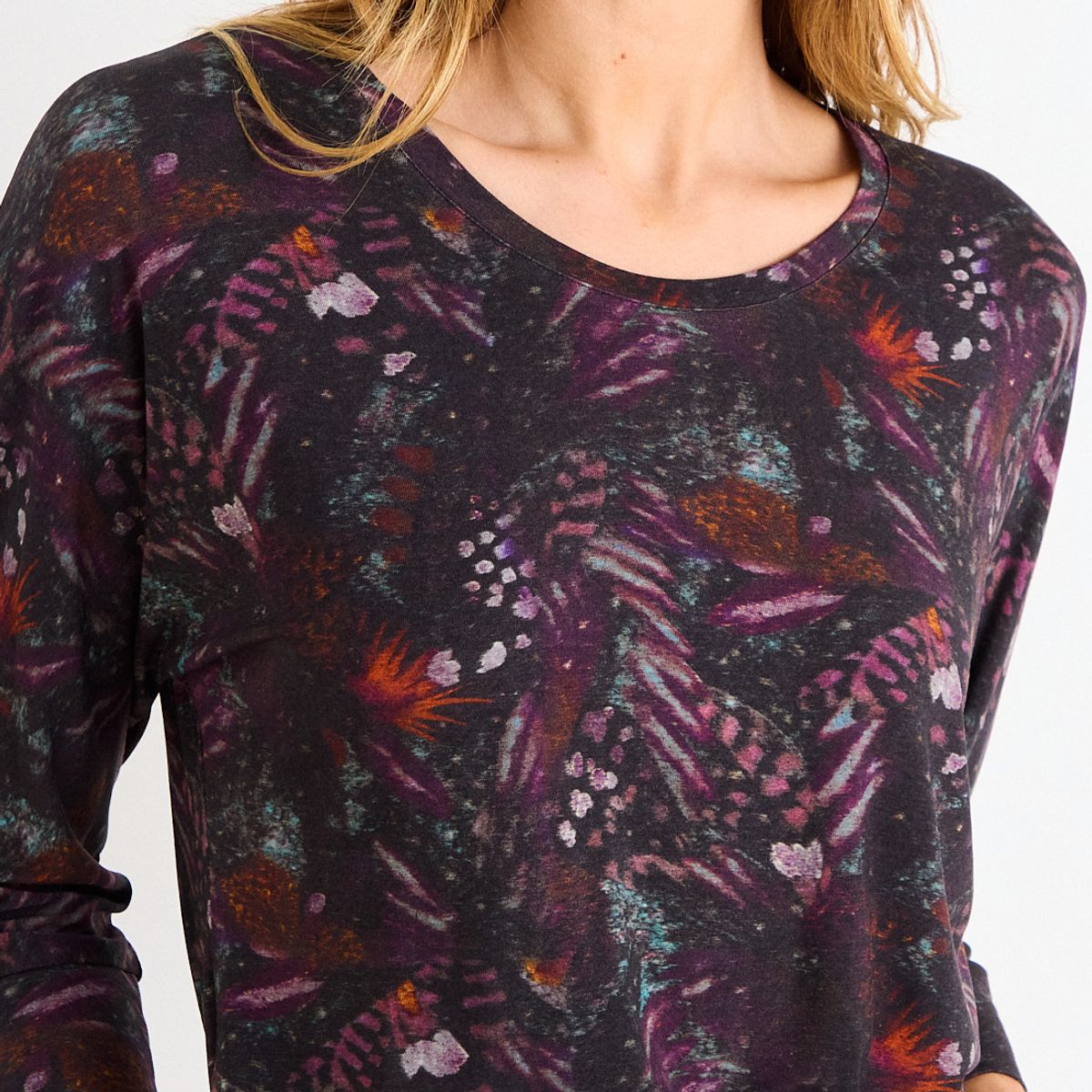 ASH - Polera Fantasía Mujer Negro Ash