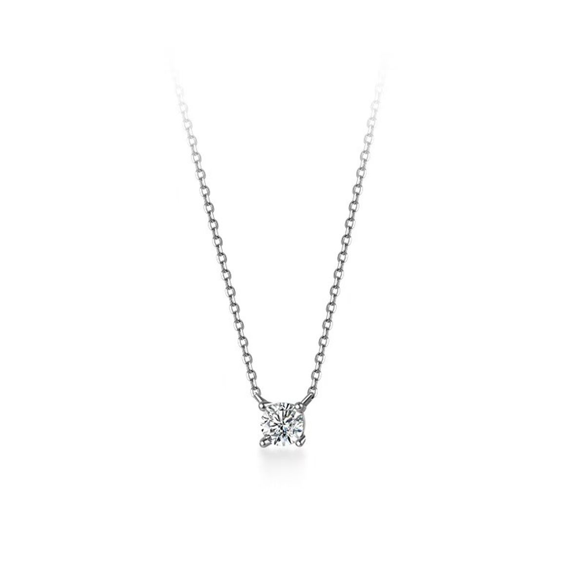 LUX JOYAS - Collar Plata 925 Punto Luz 4p 2,5mm