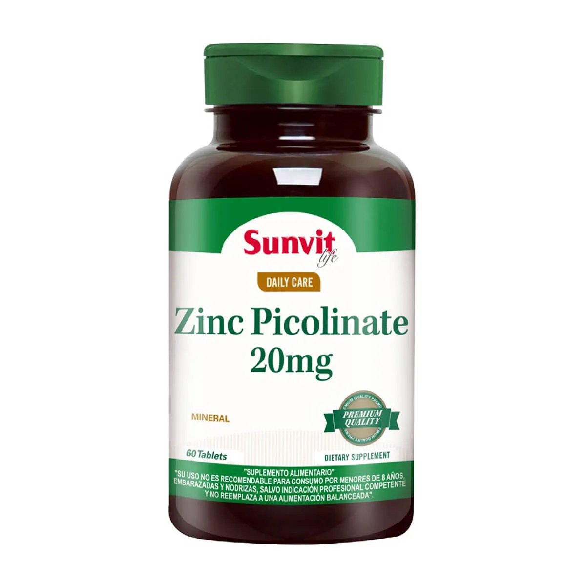 SUNVIT - Zinc Picolinate 20 mg (60 tab)