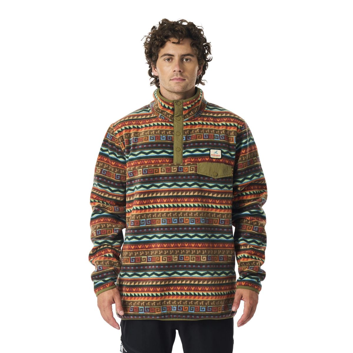 ANDESGEAR - Polar Hombre Andesgear Panguipulli Verde I26
