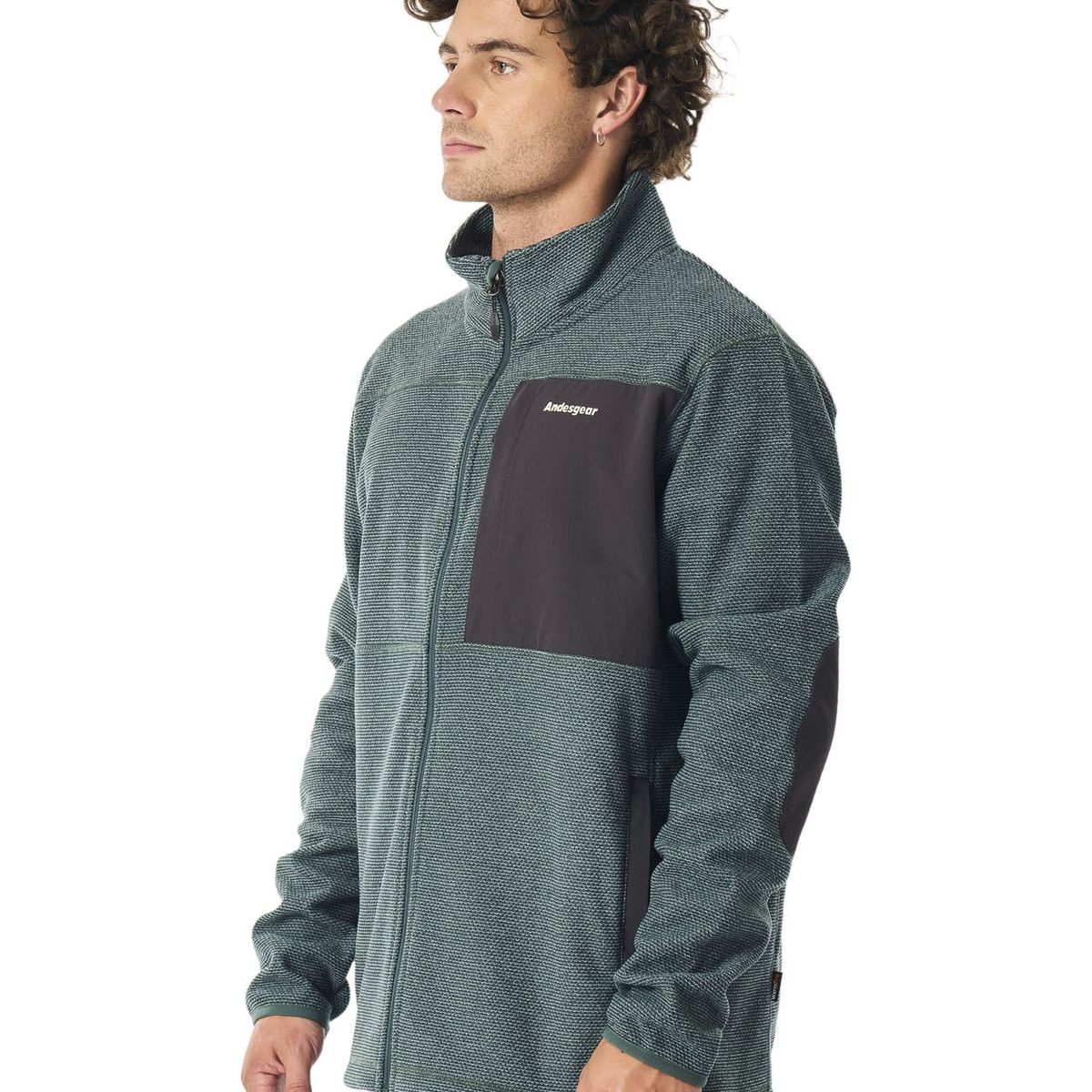 ANDESGEAR - Polar Hombre Ranco Verde Andesgear