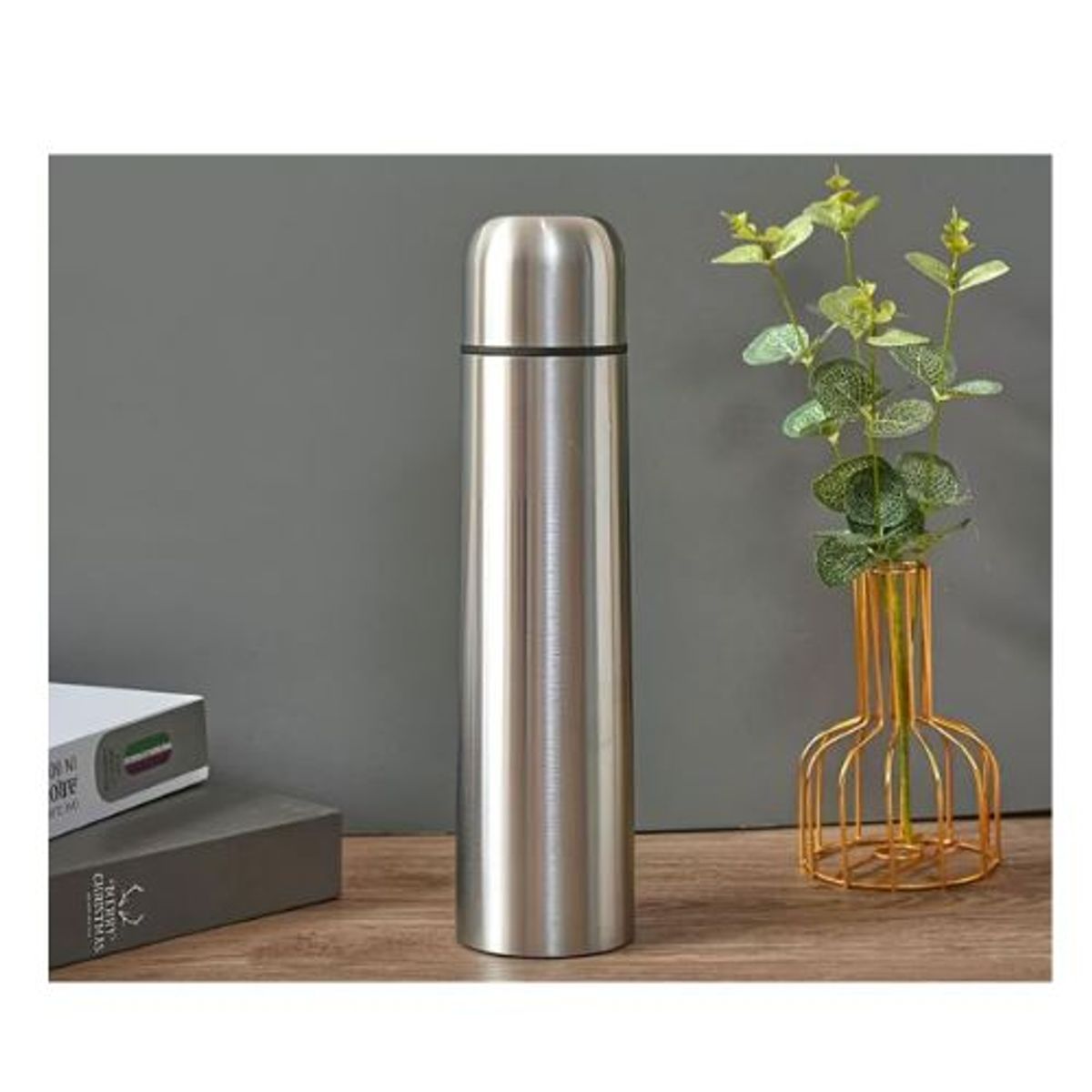 GENERICO - TERMO GRIS METALICO 500ML