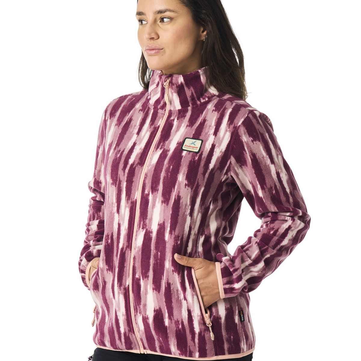 ANDESGEAR - Polar Mujer Andesgear Pullao Rosa