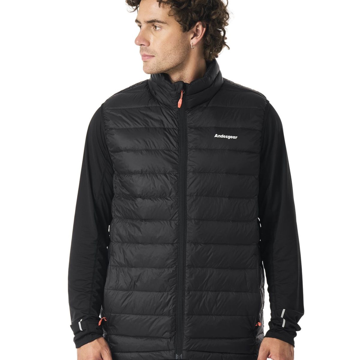 ANDESGEAR - Chaquetas Hombre Andesgear Cucao Down Vest Negro