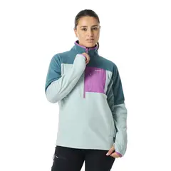 ANDESGEAR - Polar Mujer New Maihue 1/2 Verde I26