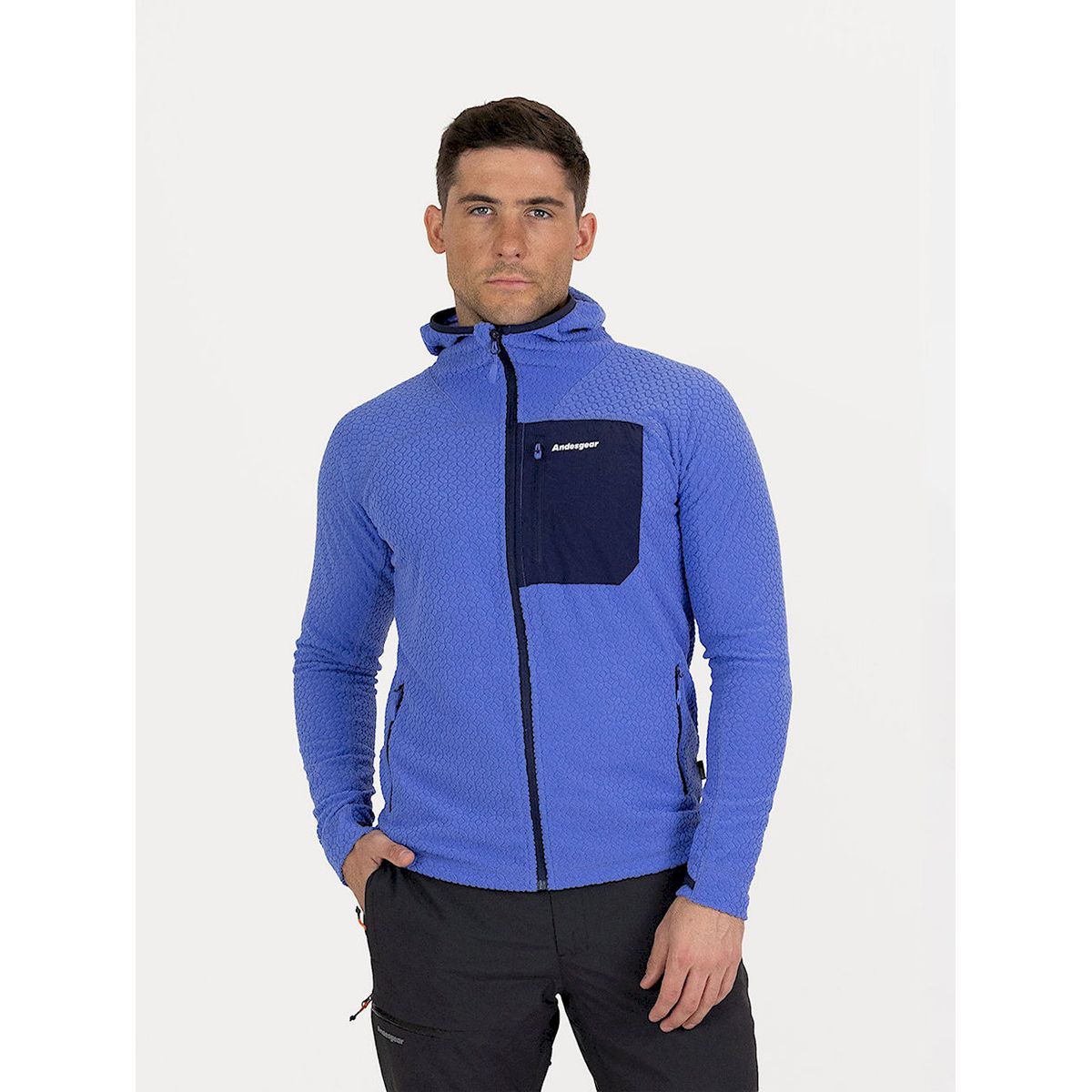 ANDESGEAR - Polar Hombre Queulat Xpedition Azul Andesgear