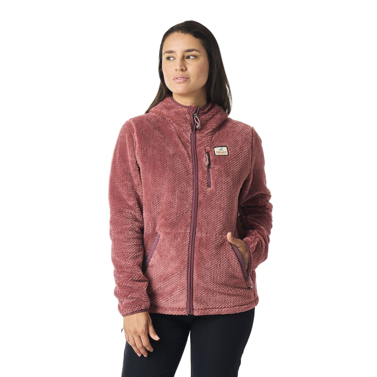 ANDESGEAR - Polar Mujer New Navarino Rosa Andesgear