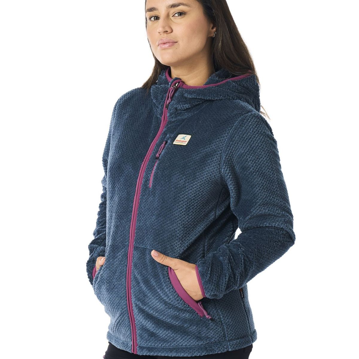 ANDESGEAR - Polar Mujer Andesgear New Navarino Azul