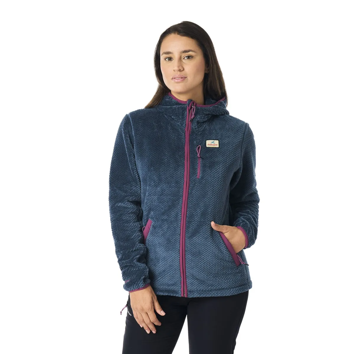 ANDESGEAR - Polar Mujer Andesgear New Navarino Azul