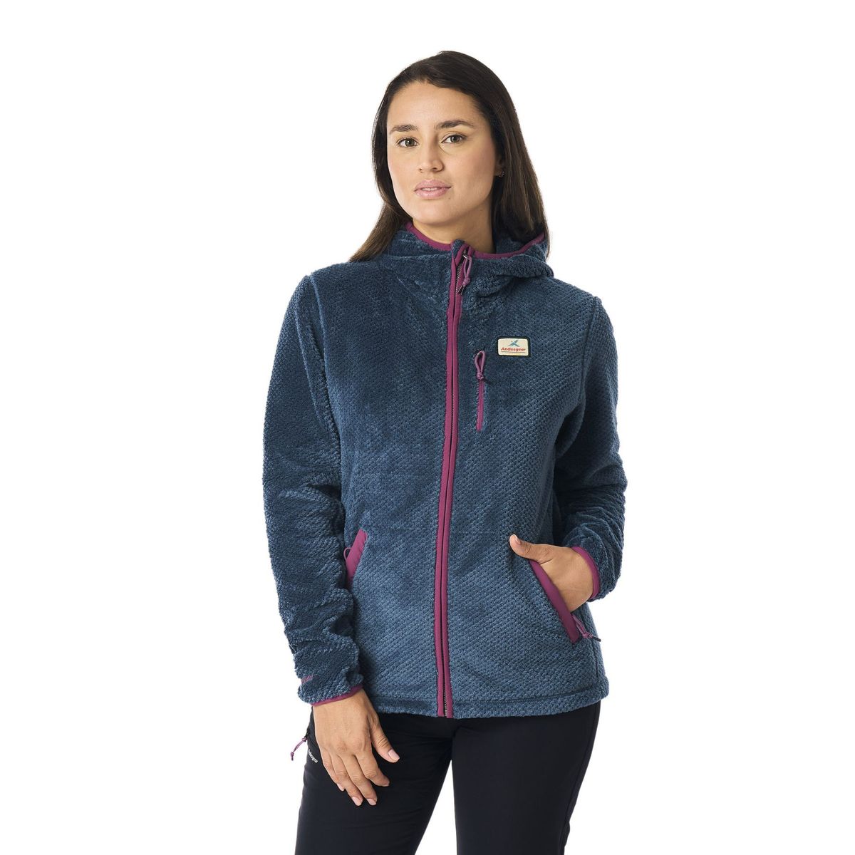 ANDESGEAR - Polar Mujer Andesgear New Navarino Azul