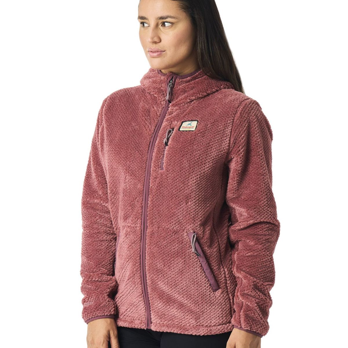 ANDESGEAR - Polar Mujer Andesgear New Navarino V2 Rosa