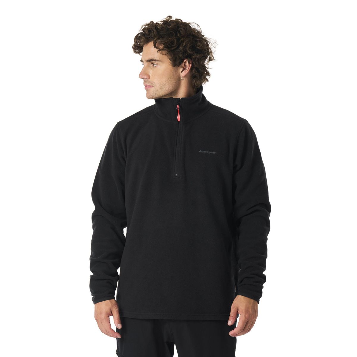 ANDESGEAR - Polar Hombre Maihue Negro Andesgear