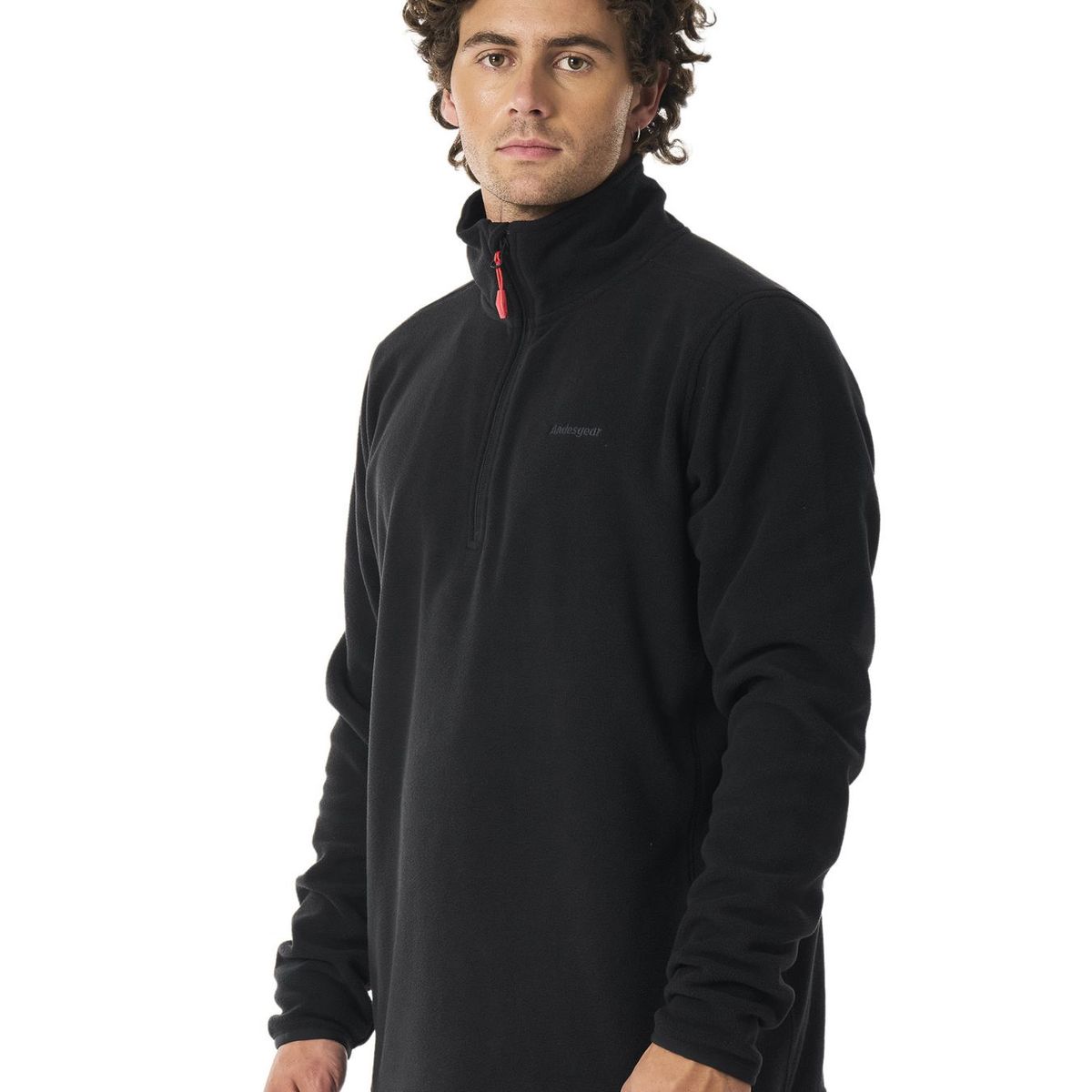 ANDESGEAR - Polar Hombre Maihue Negro Andesgear