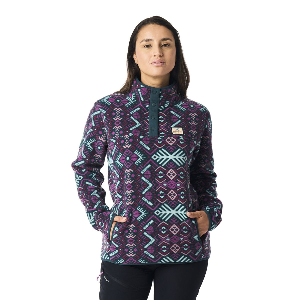 ANDESGEAR - Polar Mujer Panguipulli Violeta Andesgear