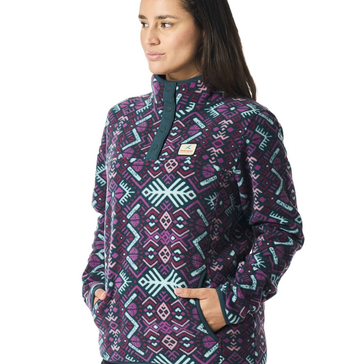 ANDESGEAR - Polar Mujer Panguipulli Violeta Andesgear