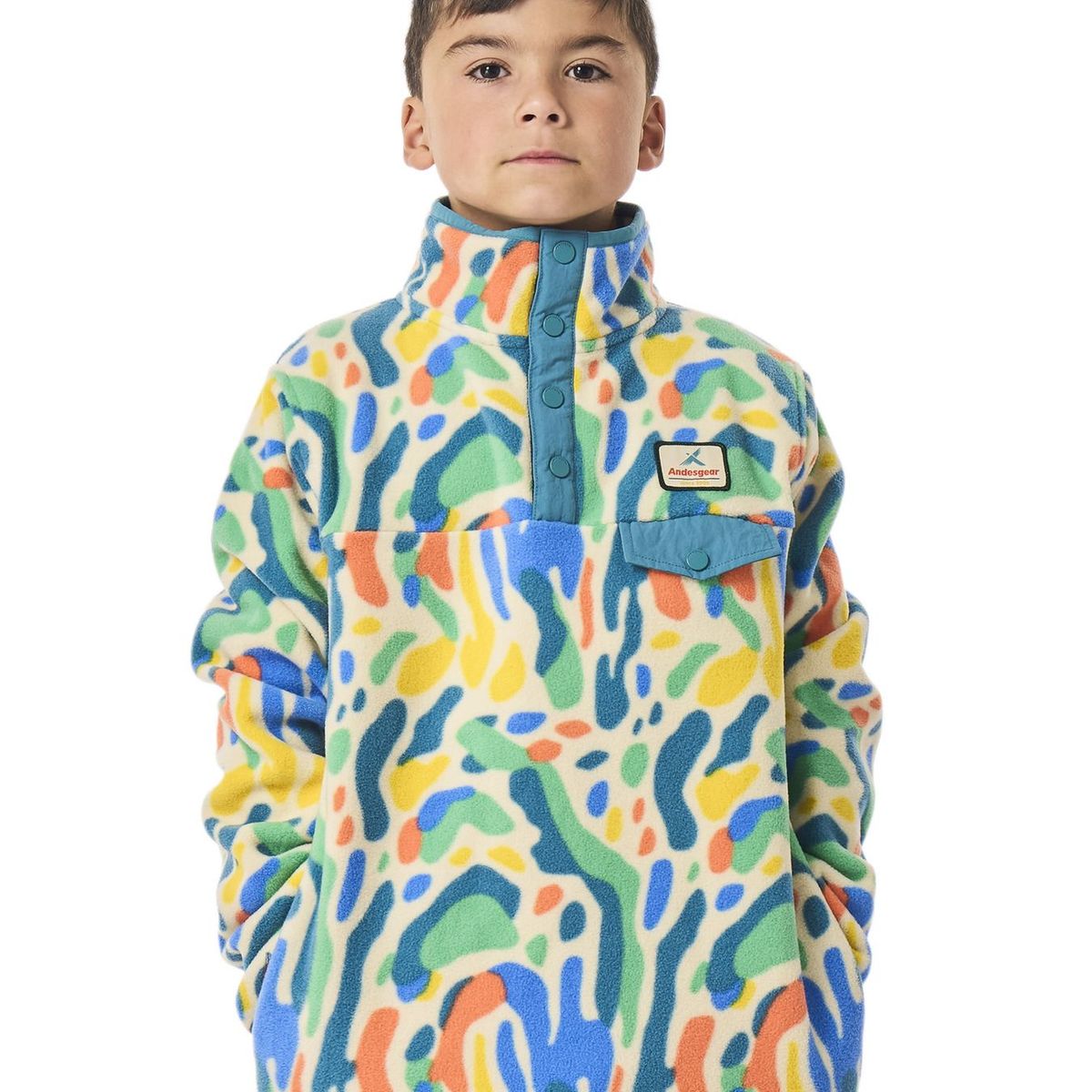 ANDESGEAR - Polar Niños Andesgear Panguipulli Verde