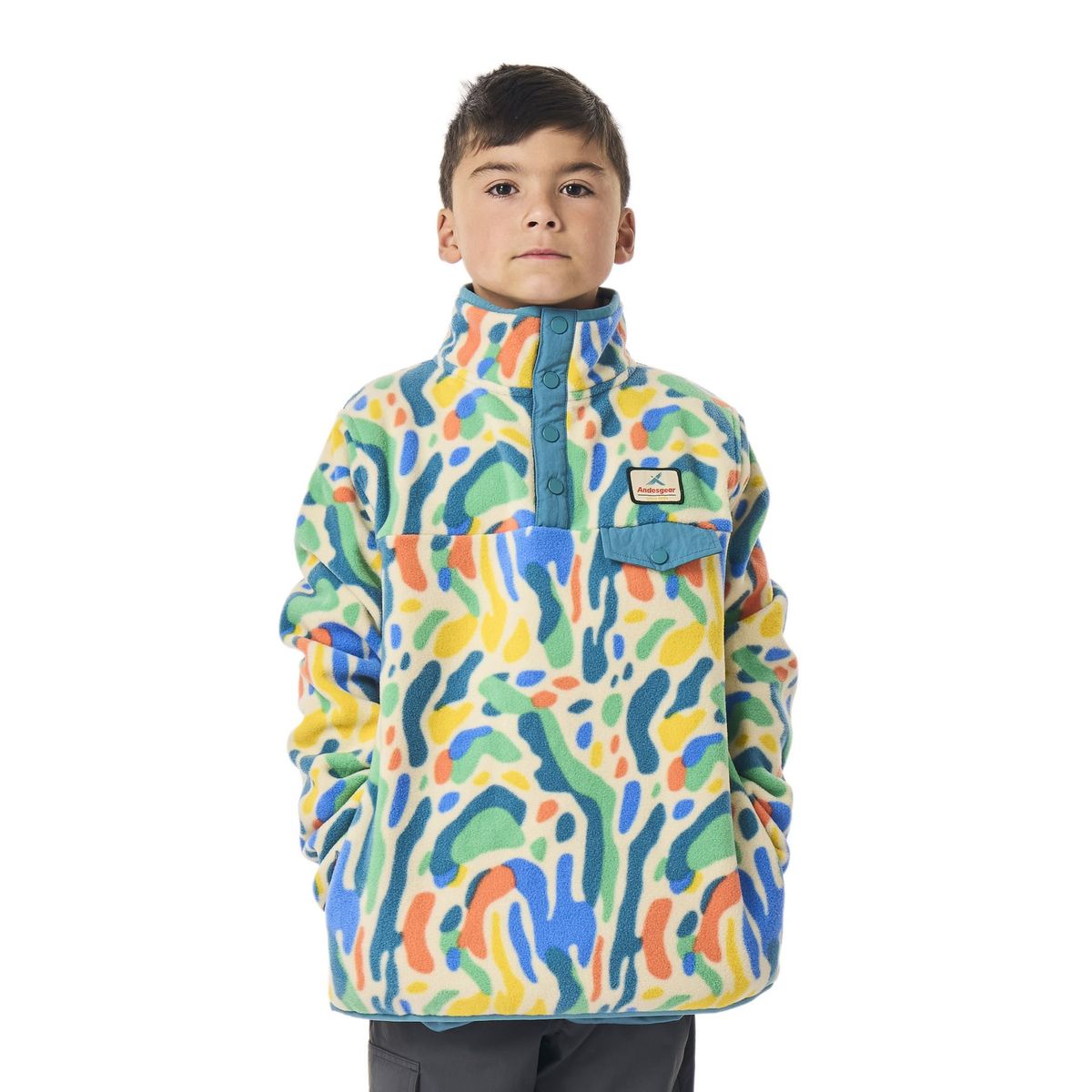 ANDESGEAR - Polar Niños Andesgear Panguipulli Verde