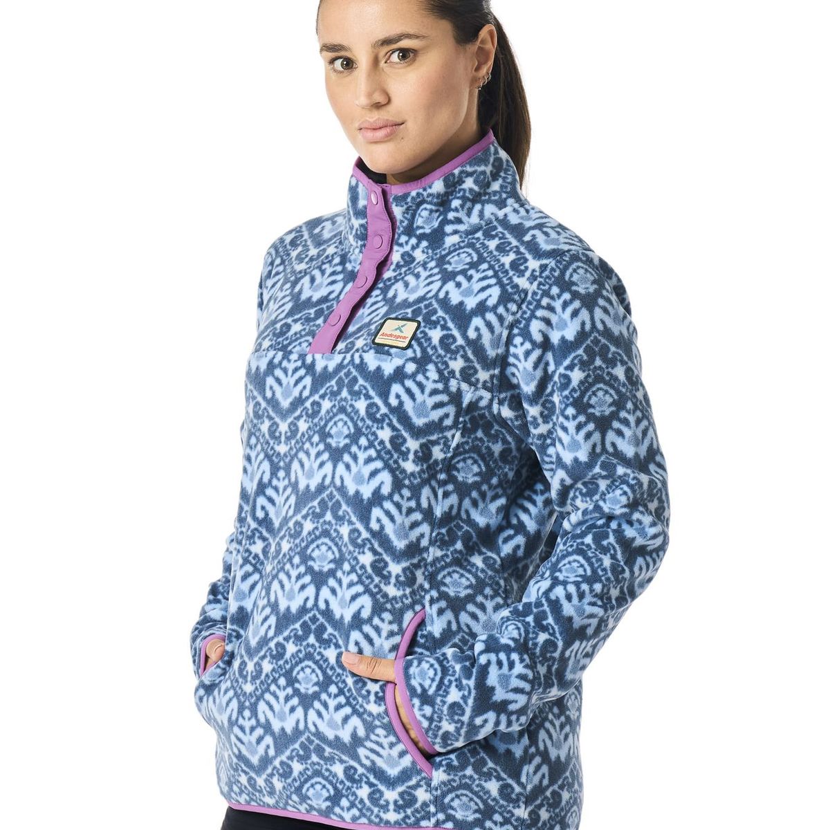 ANDESGEAR - Polar Mujer Panguipulli Azul Andesgear