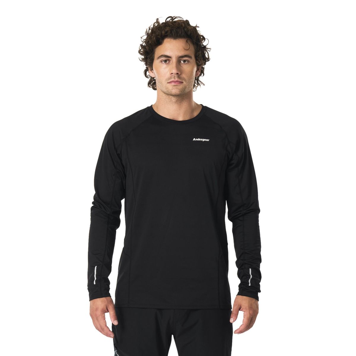 ANDESGEAR - Polera Hombre Andesgear Vizcachas Negro I26