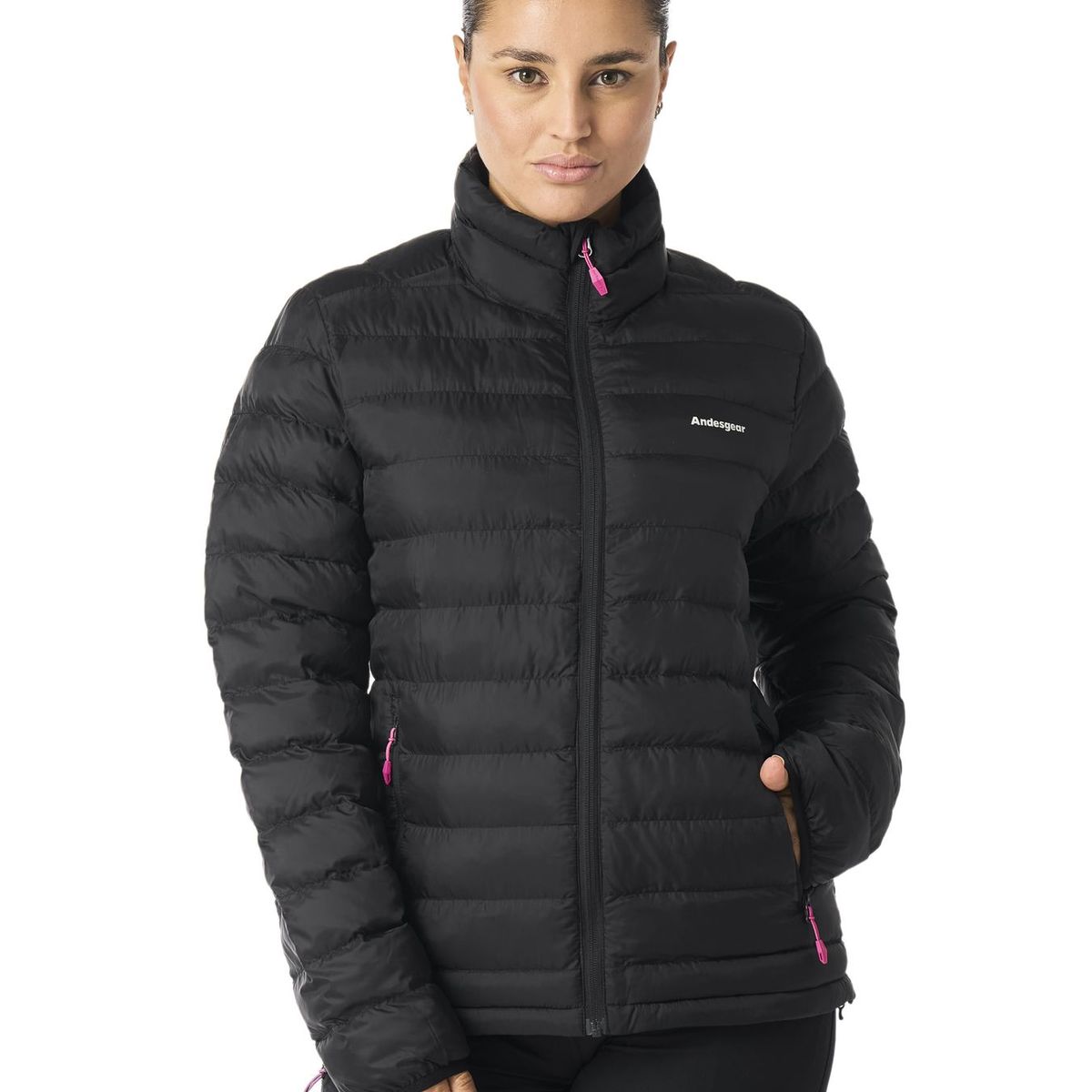 ANDESGEAR - Chaqueta Mujer Nilque Negro Andesgear