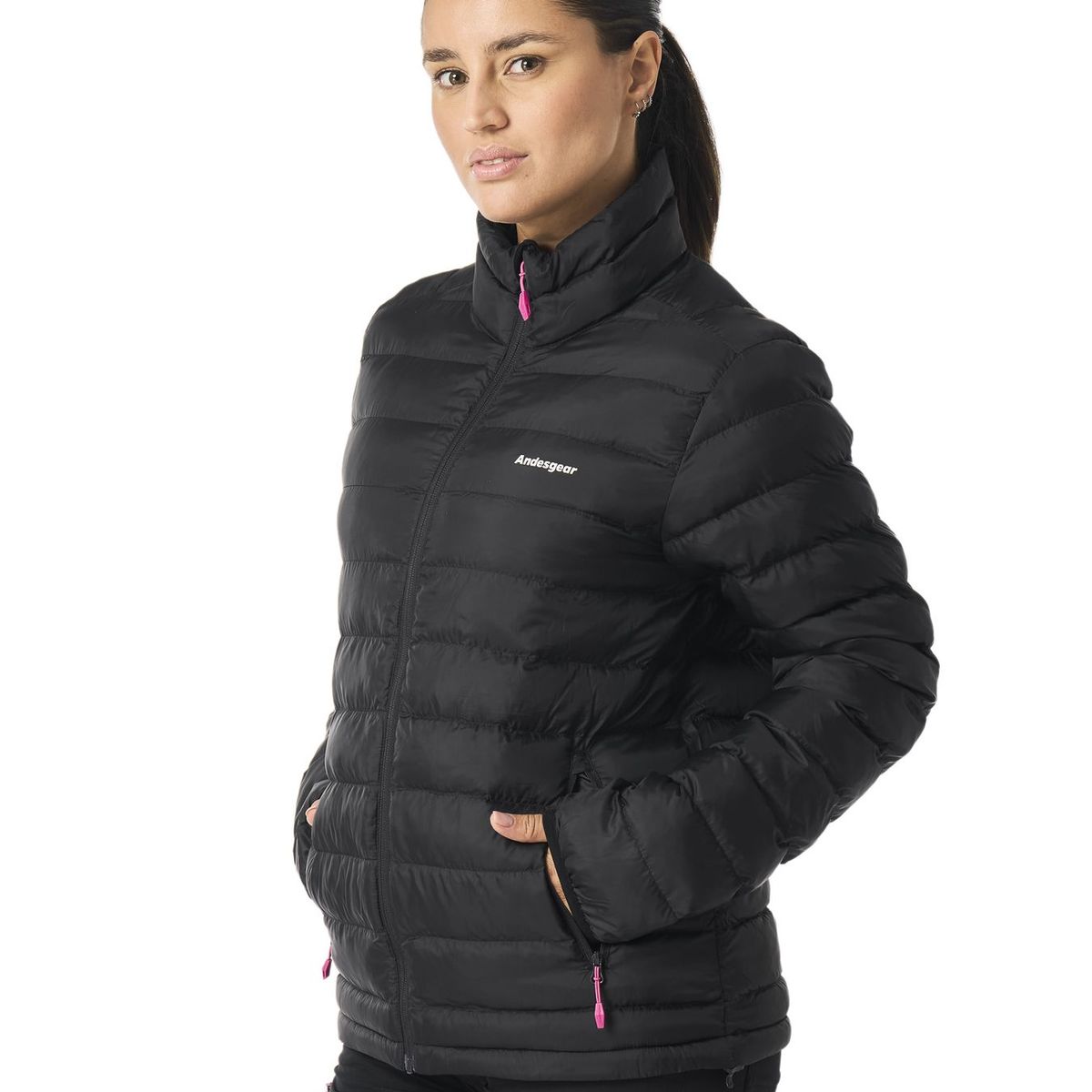 ANDESGEAR - Chaqueta Mujer Nilque Negro Andesgear