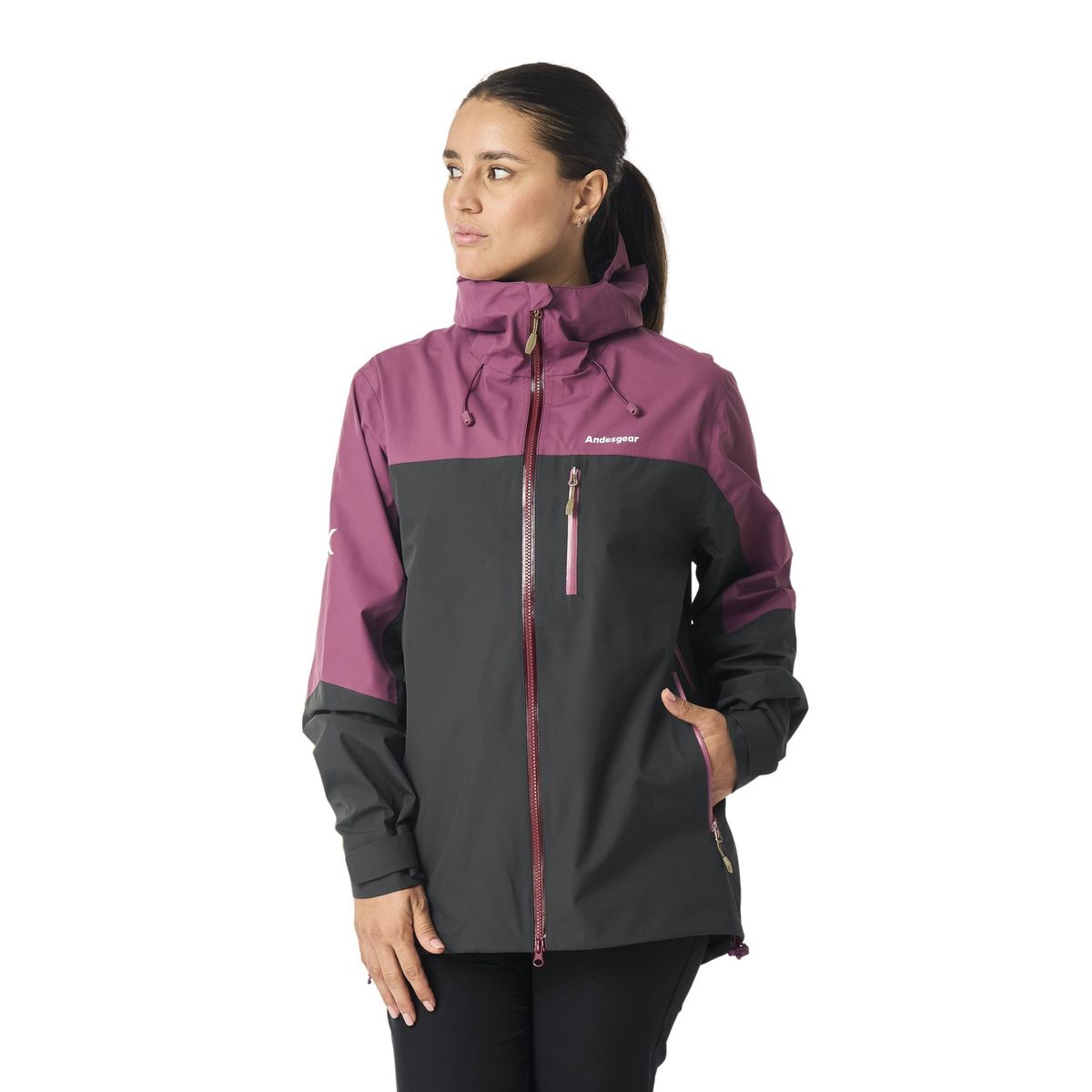 ANDESGEAR - Chaquetas Mujer Andesgear Torres Del Paine Xpedition Rojo
