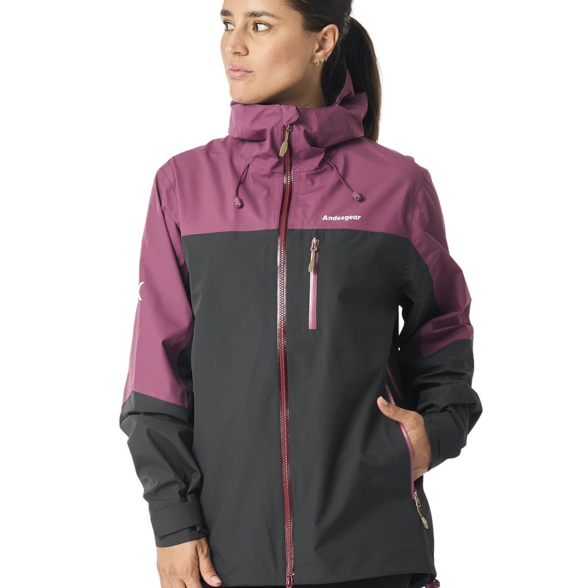 ANDESGEAR - Chaquetas Mujer Andesgear Torres Del Paine Xpedition Rojo
