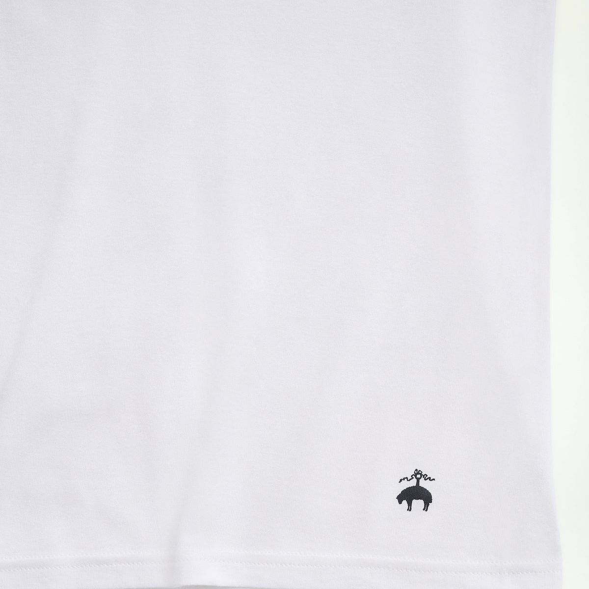 BROOKS BROTHERS - Camiseta Hombre Supima Cotton 3 Pack Blanco Brooks Brothers