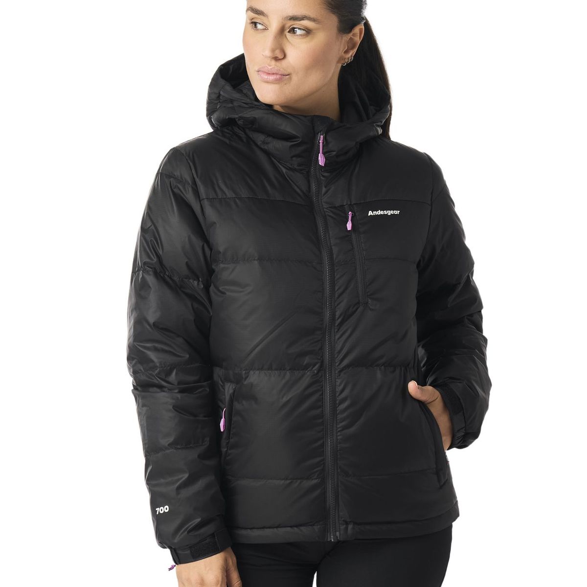 ANDESGEAR - Chaquetas Mujer Andesgear Quellón Down Negro