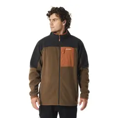 ANDESGEAR - Polar Hombre New Maihue Fullzip Marrón