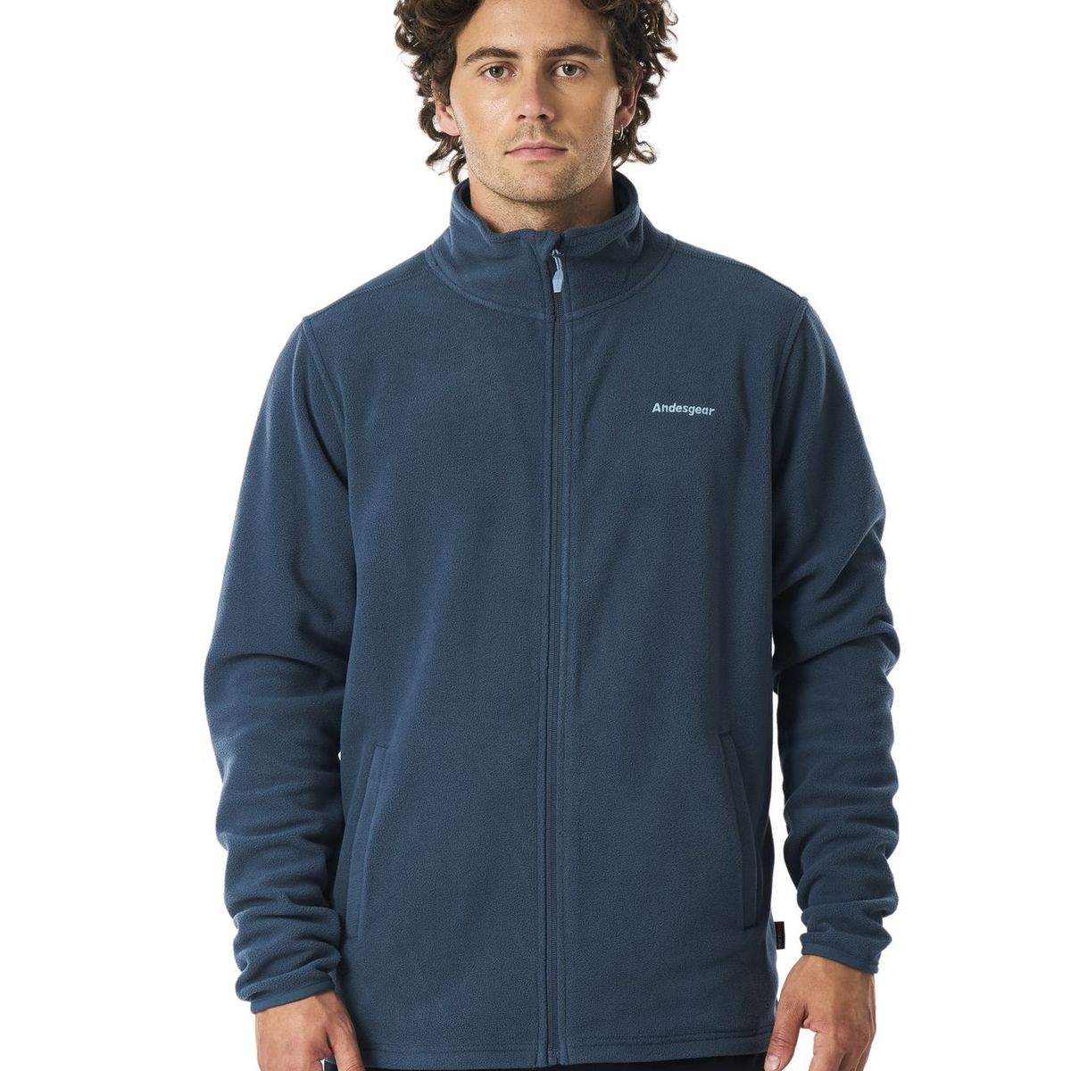 ANDESGEAR - Polar Hombre Andesgear Maihue Fullzip Azul